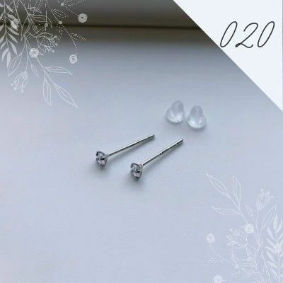 No.020 ピアス シルバー シンプル おしゃれ まとめ売り