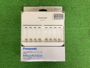 【未使用品？】パナソニック/Panasonic　単3形単4形ニッケル水素電池専用充電器　BQ-CC63　s894