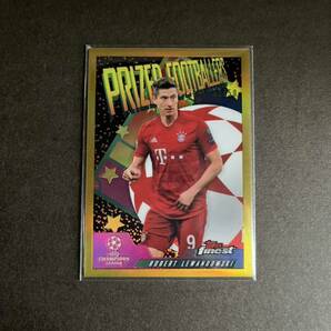 Topps Finest soccer 2020 ROBERT LEWANDOWSKI /50 PF-RLの画像1