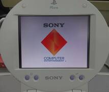 ★6274 通電しますが難あり SONY PSone SCPH-100 LCDモニター SCPH-130 ジャンク扱い_画像2