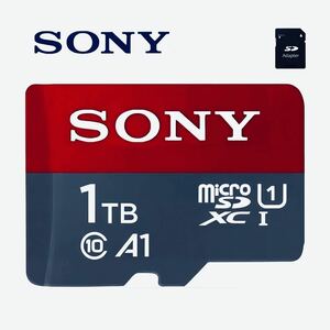  new goods unused micro SD card 1TB SONY microSD card A1 adaptor attaching 