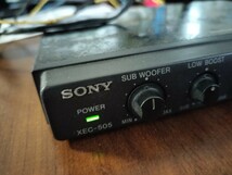 SONY XEC-505 クロスオーバーネットワーク 中古品 ソニー_画像2