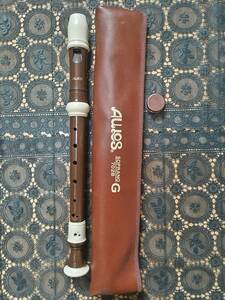  recorder *AULOSau Roth soprano recorder 702B(G) case attaching *au Roth grease attaching * cheap prompt decision *