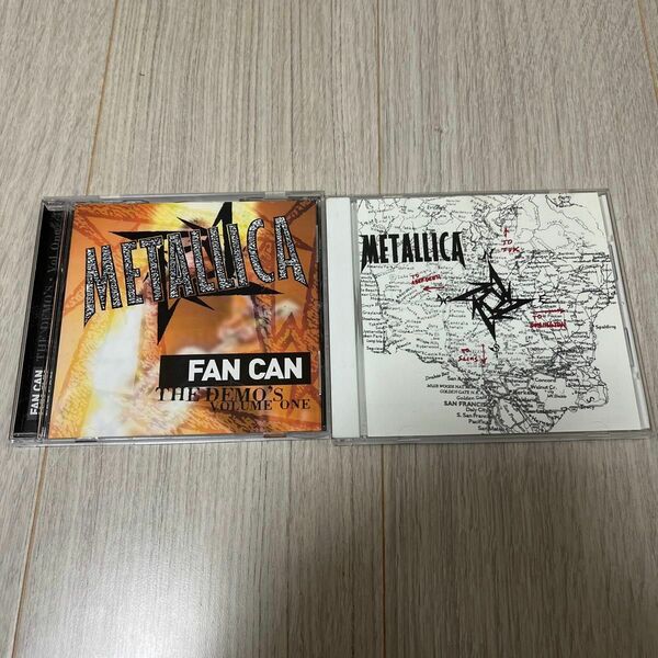 Fan Can メタリカ Vol.1&2 Metallica Live demo デモ ライブ レア ファンクラブ限定 