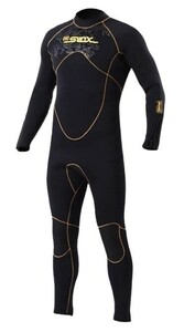 1円スタート ACEGO ウェットスーツ メンズ 5mm 厚さ ネオプレン素材 フルスーツ ダイビング ダイビングスーツ 男性用 M ブラック D01418