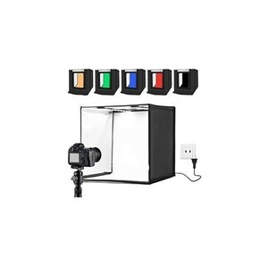 1 jpy start translation have PULUZ photographing box photographing Booth photographing kit style light possibility light box folding photo Studio black D01901