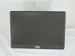 1円スタート モバイルモニター QQH 15.6インチ 自立 モバイルティスプレイ IPSパネル ポータブルティスプレイ ブラック A06398