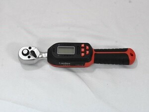 1 jpy start Leolee digital torque wrench torque measurement LED warning light high precision interactive ratchet head torque wrench red A06655