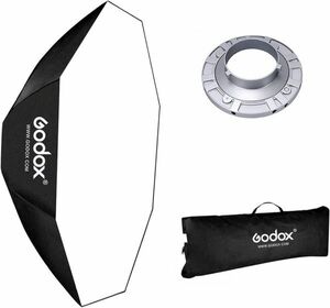 1円スタート GODOX オクタゴン ソフトボックス ボーエンズマウントスピードリング付き 八角ボックス スタジオスピードライト撮影 D01693