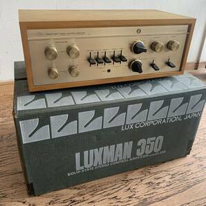 LUXMAN ラックスマン Control Amp CL350 ジャンク 箱有りの画像1