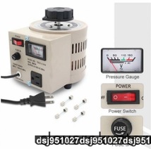 電圧調整器 昇圧器 昇圧機 変圧器 0~130V ポータブル 500VA 0.5KVA 単相2線 トランス 110V-130V 地域の電気製品を日本で使用_画像4