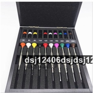 C3556 Bergeon 30081-A10*10 pcs set * clock worker * human engineering made of stainless steel Driver * clock repair tool kit 