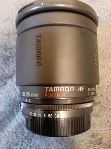 ジャンク　TAMRON ASPHERICAL FOR NIKON AF カメラレンズ