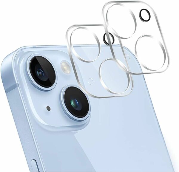 iPhone 15 / iPhone15 Plus 専用 カメラ保護フィルム2枚セット