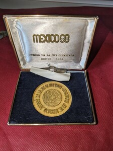 ★中古品★1968年　メキシコ　オリンピック　記念メダル★送料込み★