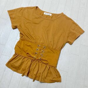 3915☆ Ray BEAMS レイビームス トップス 半袖Tシャツ 半袖カットソー コルセット レディース 