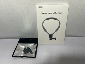 ▽アクションカメラ ネックホルダー(U Shape Neck Holder Mount） /OSMO ACTION3用磁気マウント TELESIN 未使用保管品▽009836