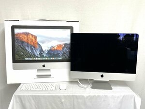 ▽Apple iMac (Retina 4K、21.5-inch、Late 2015) クアッドコアIntel Core i7 メモリ：8GB SSD：251GB macOS 12.7.3 中古▽010299
