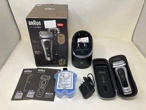 ◆保管品 BRAUN ブラウン 電気シェーバー 洗浄器付き 9577CC series9PRO+ 箱付き 中古扱い◆11367★