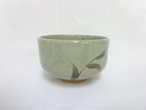 ▽唐津焼 宸山窯 茶碗 陶芸 工芸茶碗 骨董 中古▽001351