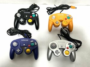 ▽NINTENDO GAMECUBE Controller DOL-003 任天堂 ゲームキューブ コントローラー 4点 ジャンク(動作未確認・実使用可能か不明)▽011199