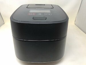 ◆Panasonic スチーム＆可変圧力IHジャー炊飯器 5.5合 2022年製 おどり炊き SR-VSX101 ブラック 中古◆11908★