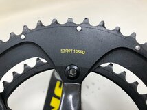 ◆SRAM RED POWERGLIDE クランク 53/39T 130BCD 172.5mm 限定バージョン スラム レッド 中古◆12282★_画像8