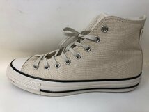 ◆美品 コンバース CONVERSE スニーカー ALL STAR US HEMP HI ヘンプハイ オフホワイト 1SD428 25cm 中古◆12128★_画像2