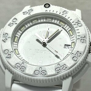 ▽LUMINOX ルミノックス 3007 Whiteout ホワイト SERIES3000 腕時計 クオーツ 中古▽011100の画像6