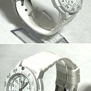 ▽LUMINOX ルミノックス 3007 Whiteout ホワイト SERIES3000 腕時計 クオーツ 中古▽011100の画像3