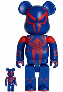 ▽ベアブリック スパイダーマン 2099 アクロス・ザ・スパイダーバース 100%&400% メディコムトイ Be@RBRICK 未開封▽010079