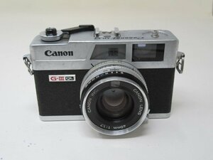 ◆ジャンク　Canon キャノン　フィルムカメラ　CanonetQL17　GⅢーQL　現状品◆12094★