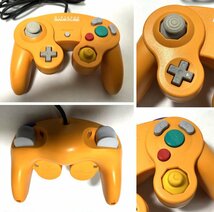 ▽NINTENDO GAMECUBE Controller DOL-003 任天堂 ゲームキューブ コントローラー 4点 ジャンク(動作未確認・実使用可能か不明)▽011199_画像3