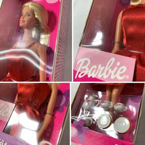 ▽Barbie バービー party fete fiesta 赤色 MATTEL マテル 2体セット 対象年齢3歳以上 中古▽009437の画像9