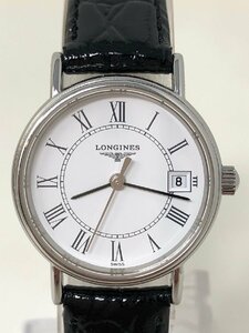 ◆LONGINES ロンジン グランドクラシック L4.220.4 クォーツ レザーベルト 腕時計 外箱・ケース劣化あり 中古◆10614★