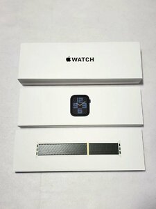 vApple Watch SE no. 2 поколение 44mm GPS MRTX3J/A midnight aluminium кипарис спорт петля не использовался v010276