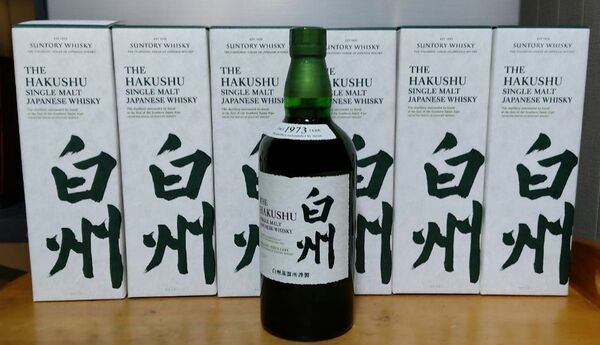 サントリーシングルモルトウイスキー白州　700ml 6本 