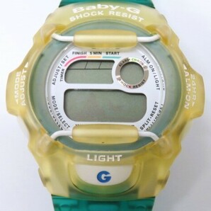 ■hawi1565-3 527 CASIO カシオ Baby-G ベビーG QZ クォーツ BG-370 デジタル 腕周り約20cm 腕時計 レディース ウォッチ 電池切れの画像1