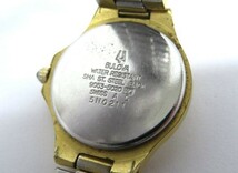 ♪hawi1594-2 158 BULOVA ブローバ QZ クォーツ 9063-5020 デイト 腕周り約15.5cm 腕時計 レディースウォッチ 稼働_画像5