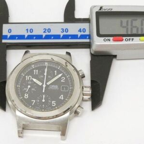 ♪hakt1467-1 525 ORIS オリス 674 自動巻 25石 デイト 腕時計 メンズウォッチ 不動 ジャンク品の画像8