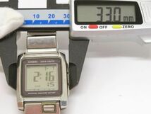 ♪hawi1608-13 928 CASIO カシオ Wave ceptor ウェーブセプター i-RANGE アイレンジ IRW-100 電波ソーラー デジタル 腕時計 メンズ 稼働_画像8