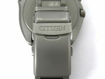 ♪hawi1592-1 927 CITIZEN シチズン Eco-Drive エコドライブ H117-T012060 電波ソーラー デイト メンズ 腕時計 稼働_画像7