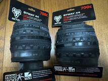 新品 !! グラベル !! WTB BYWAY 700C 44 TCS チューブレスレディー 2本セット！_画像1