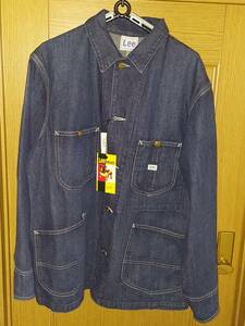  Lee リー DUNGAREES ロコ ジャケット LT0659ー136 カバーオール ワークジャケット 濃色ユーズド　M　タグ付き未使用品