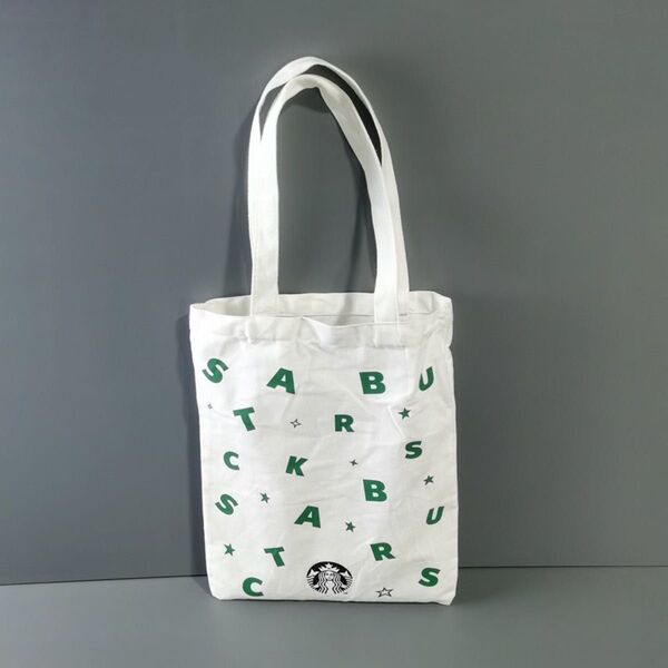 スタバ海外限定 日本未販売 肩掛けトートバッグ ドリンク入れ エコバック 小物収納