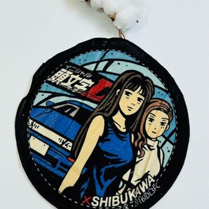 頭文字D 佐藤真子 紗雪ハンドタオル マンホール タオル