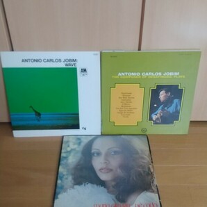 ボサノバ LP レコード3枚 ブラジル盤 BRA盤 ANTONIO CARLOS JOBIM アントニオ・カルロス・ジョビン／イパネマの娘/波 MARIA CREUZA マリアの画像1
