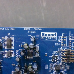 【サウンドカード】Sound BLASTER SB1040 ジャンク品の画像2