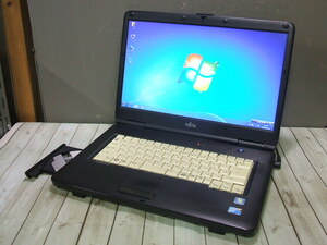 【Windows7 Pro 32ビット】富士通 LIFEBOOK FMV-A8290 Core2Duo P8700/3GB/SSD 120GB 15.6型液晶