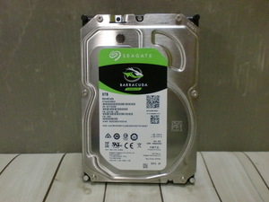 【3.5インチHDD/ 8TB】SEAGATE BARRACUDA ST8000DM004 SATA 42回/1009H